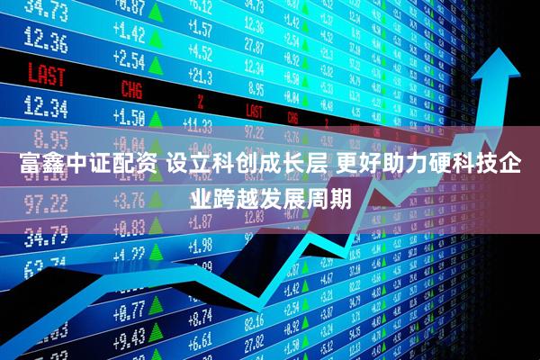 富鑫中证配资 设立科创成长层 更好助力硬科技企业跨越发展周期