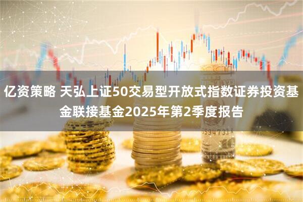 亿资策略 天弘上证50交易型开放式指数证券投资基金联接基金2025年第2季度报告