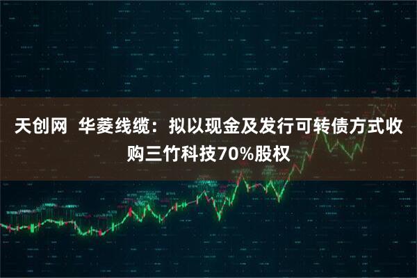 天创网 华菱线缆:拟以现金及发行可转债方式收购三竹科技70%股权